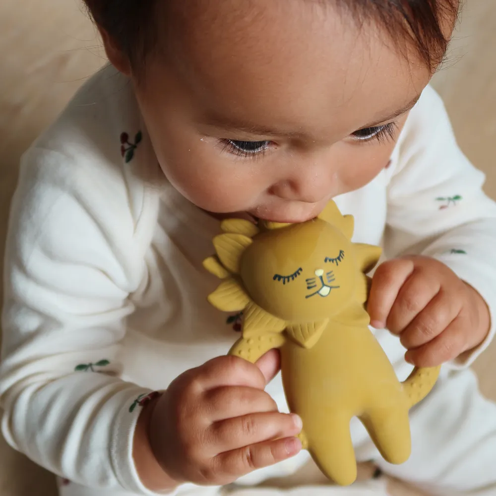 Konges Slöjd Bitring Lion Mustard