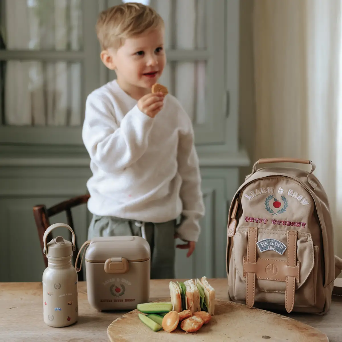 Elodie Details lunch & snack box learn & grow