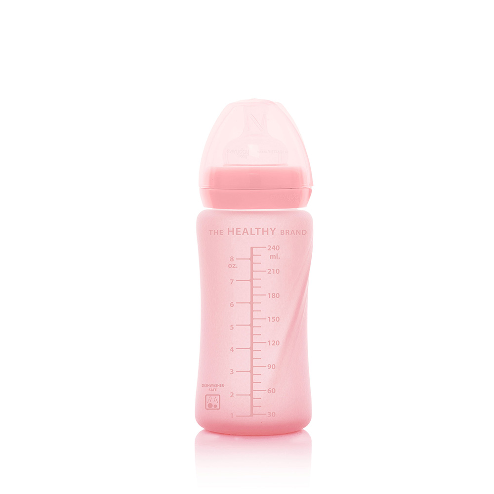 Everyday Baby nappflaska Healthy + 240 ml -  Rose Pink