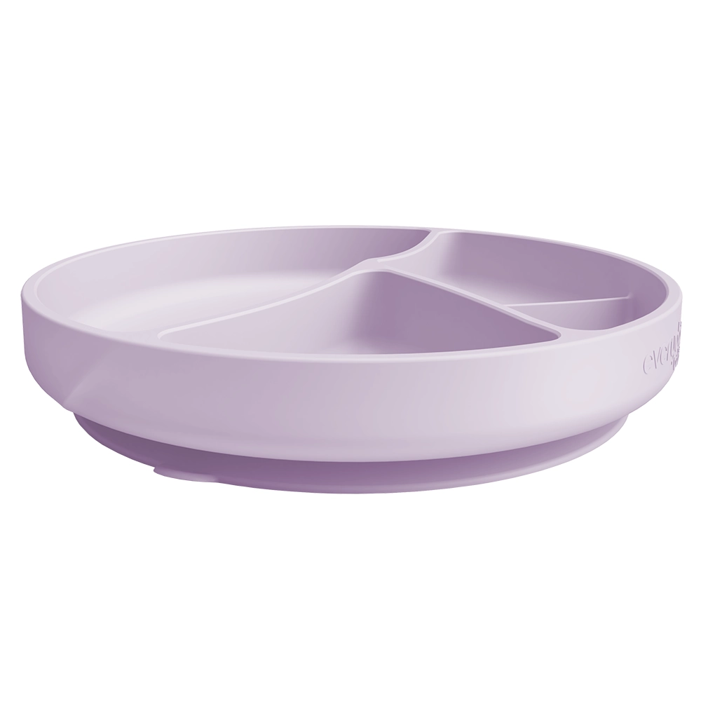 Everyday Baby Silikontallrik med sugkopp Light Lavender