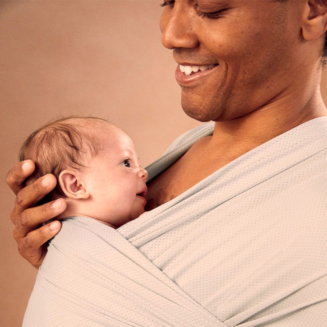 Ergobaby Aura Wrap bärsjal Mesh Soft Grey