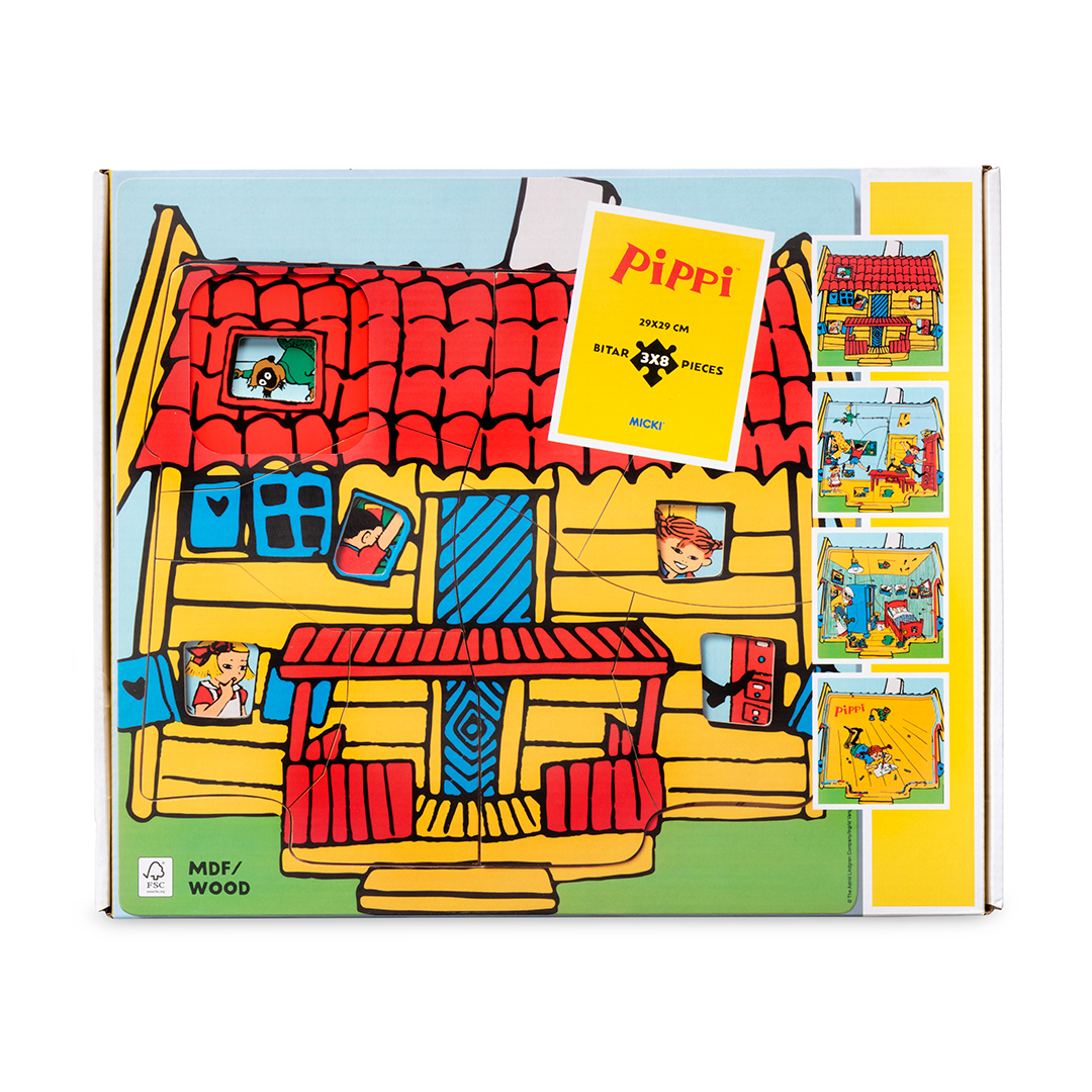 Pippi Lager-På-Lager Pussel