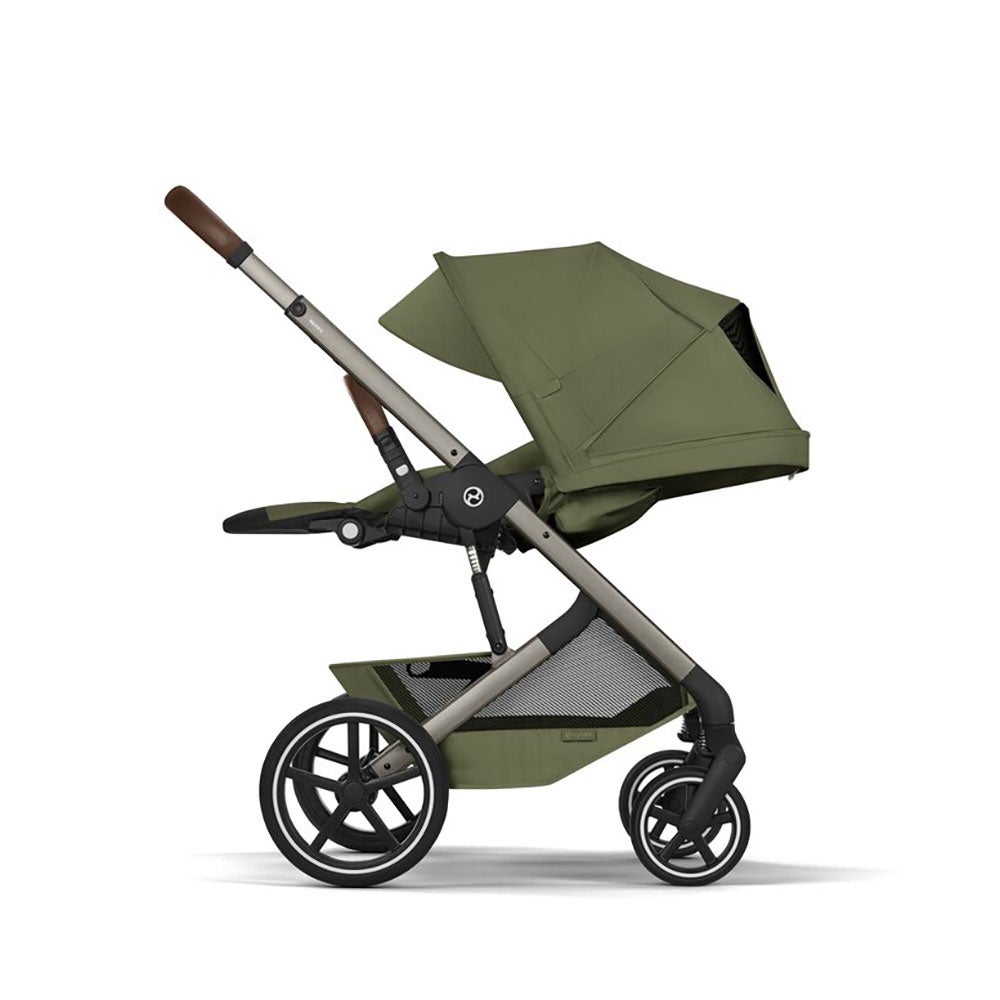 Cybex Balios s lux tpe incl. hopfällbar liggdel moss green