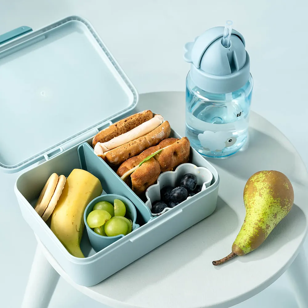 Done by Deer silikonformar 3-pack Happy Clouds Blue