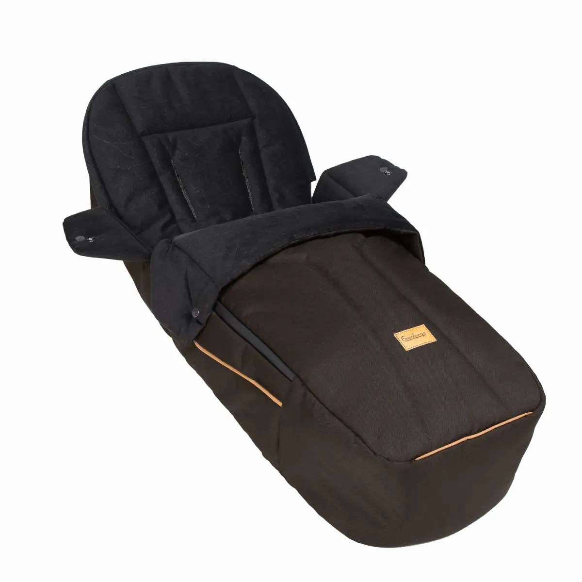 Emmaljunga 3in1 Åkpåse flat+ Outdoor brown MY27