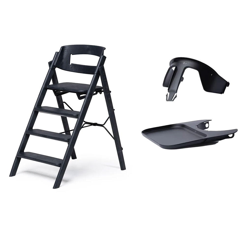 Kaos Klapp Matstol Recycled + Safety Rail & Tray