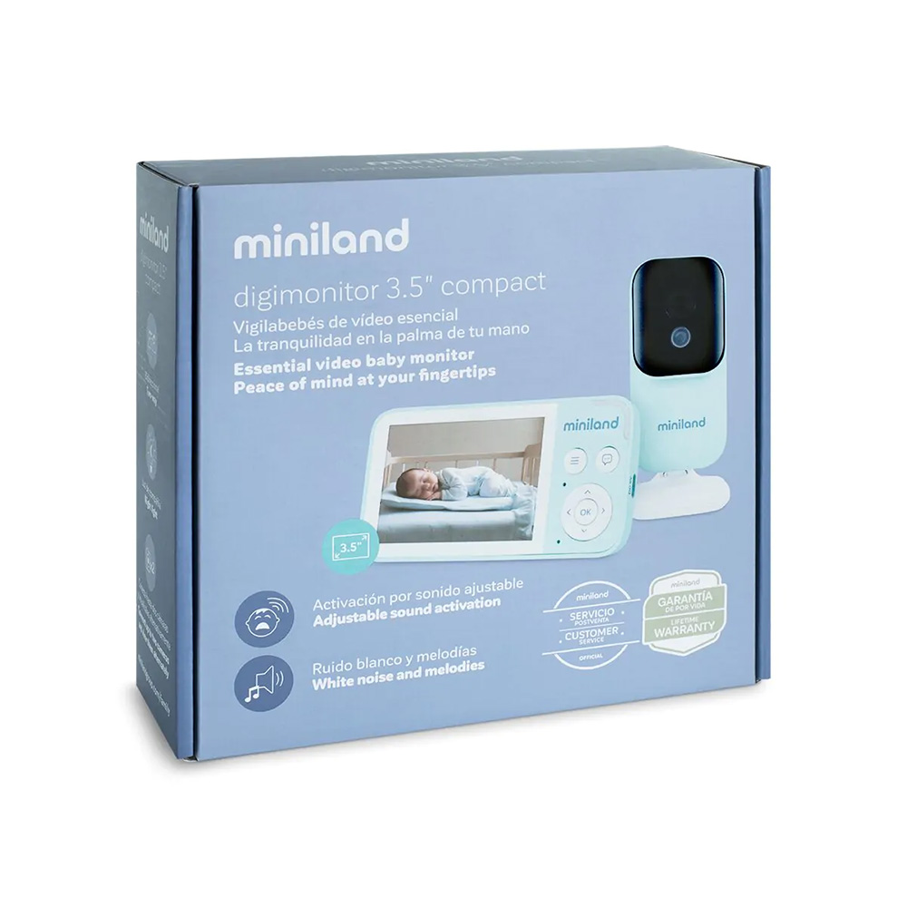 Miniland babyvakt Compact 3.5 Video