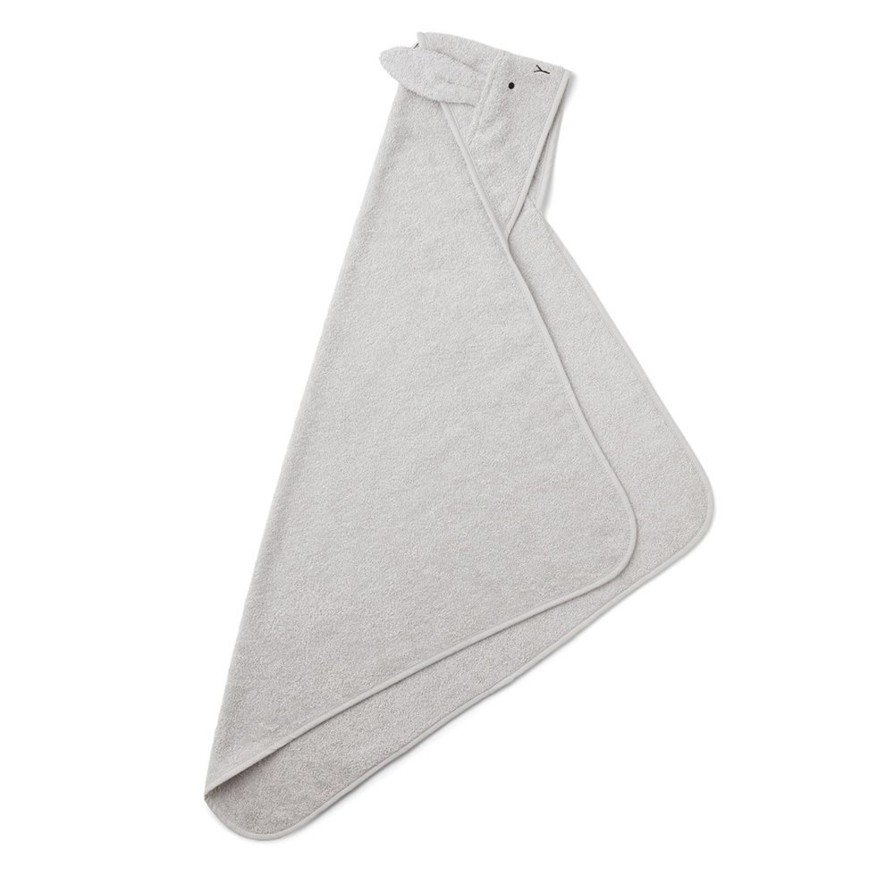 Liewood Albert badcape Rabbit dumbo grey 0032