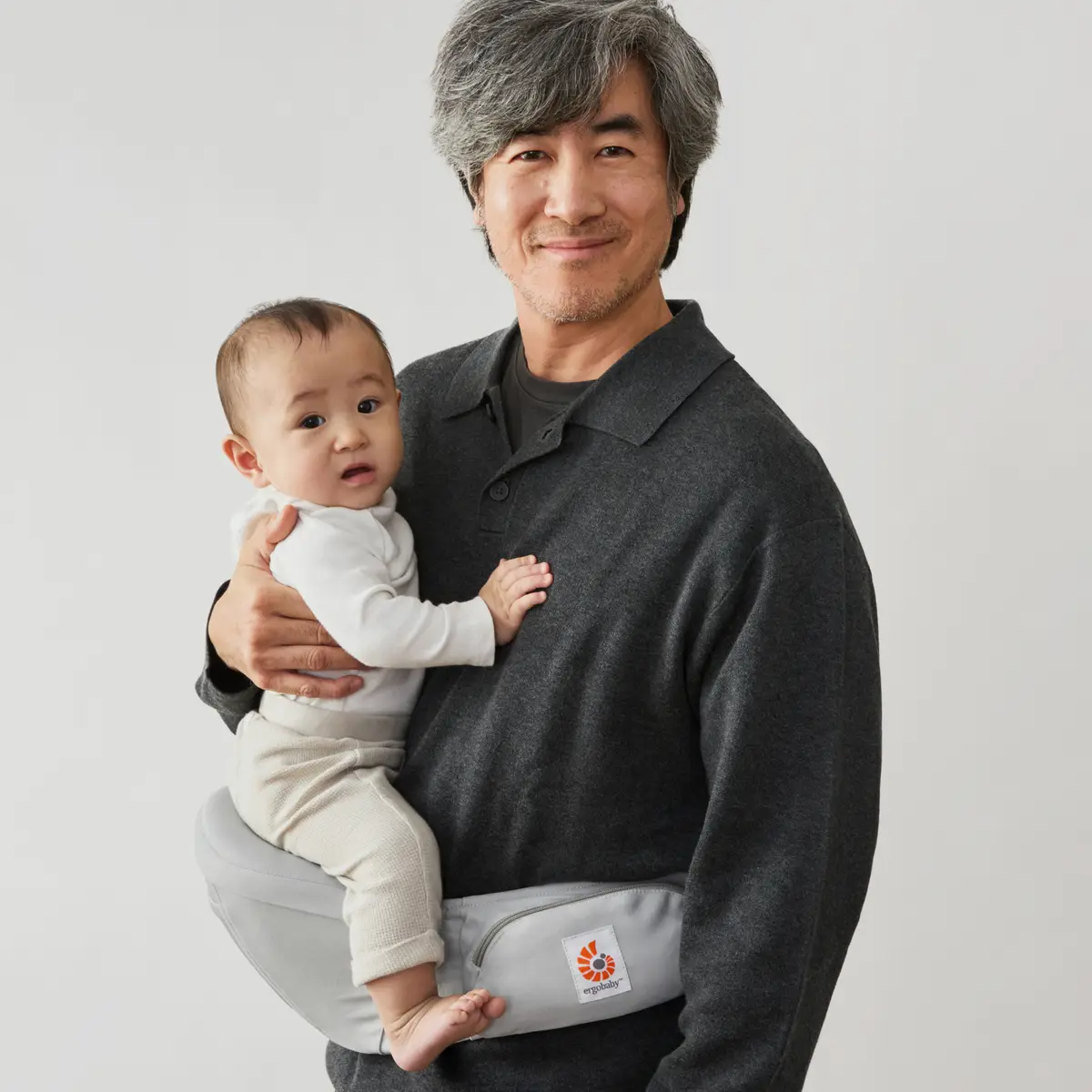 Ergobaby Lift höftsits Pearl Grey