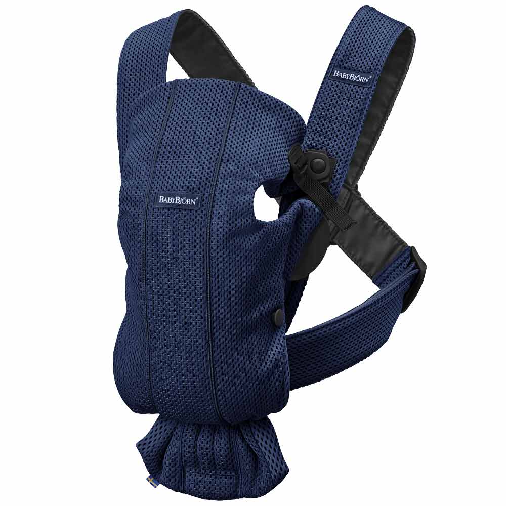 Babybjörn Bärsele Mini Mesh 3D Marinblå
