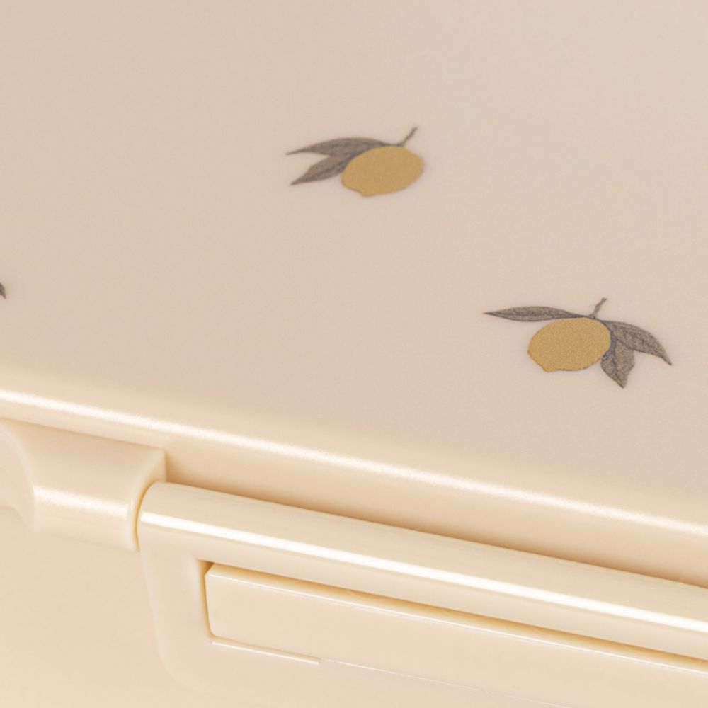 Konges Slöjd Bento Lunch Box Lemon Aop-One Size