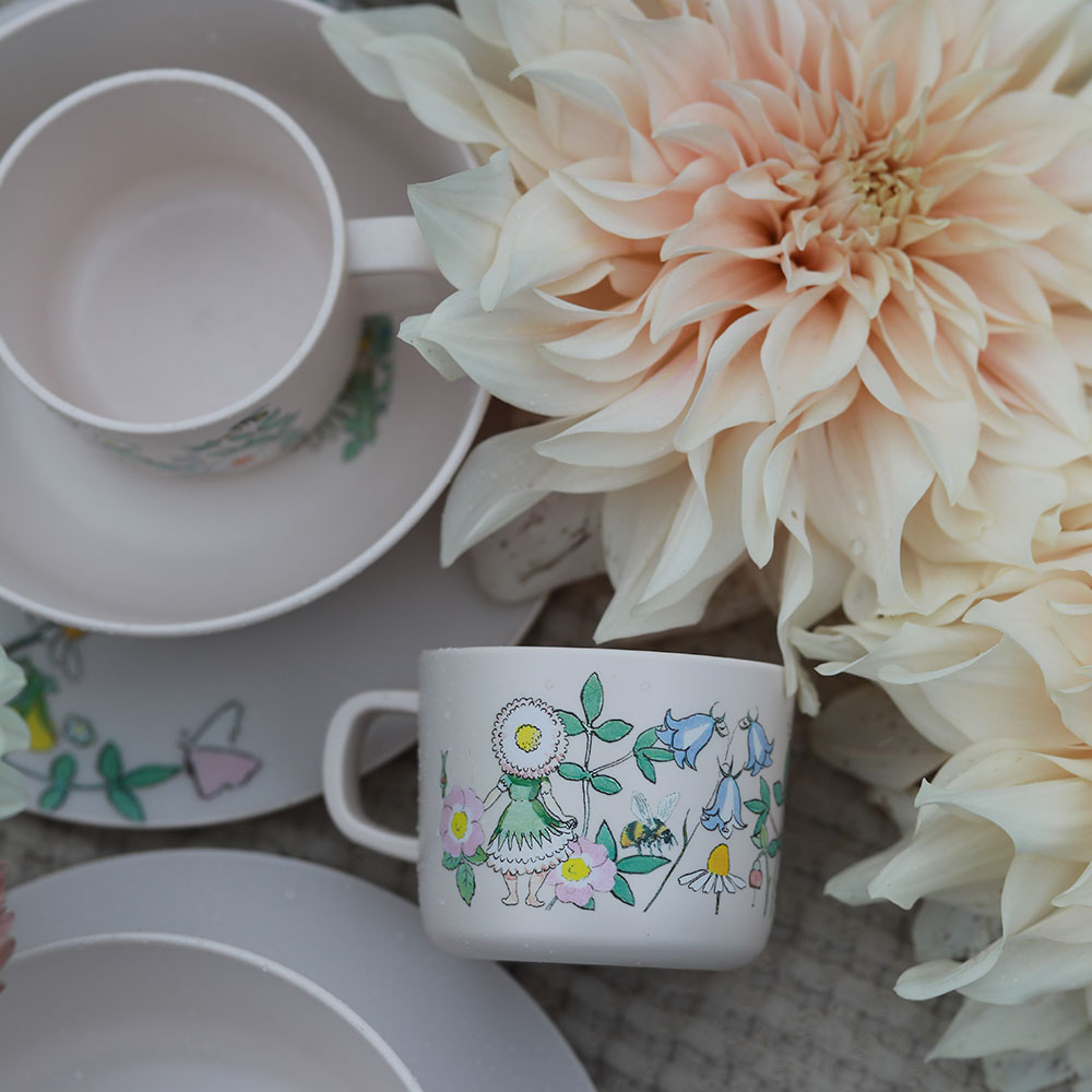 Rätt Start Beskow Blomsterfesten Mugg med handtag