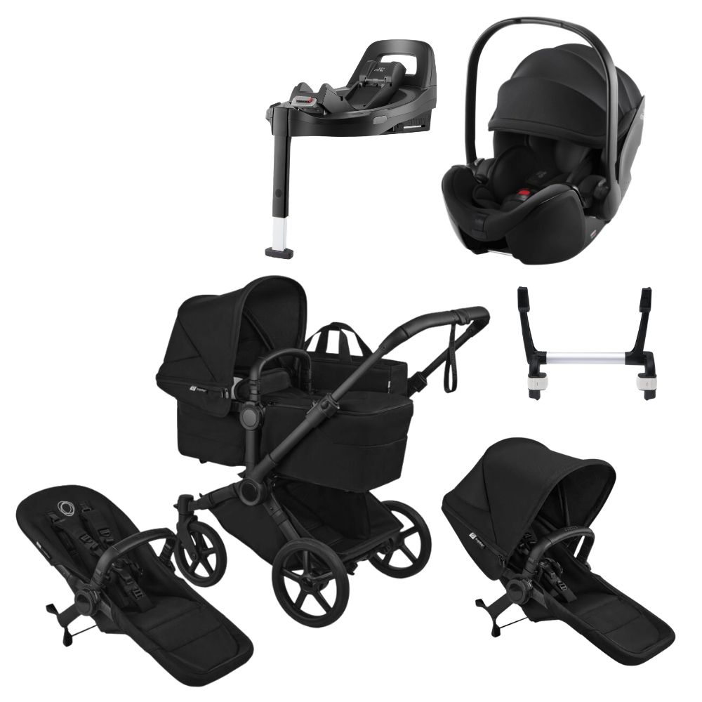Bugaboo Donkey 6 Syskonvagn + Britax Baby-Safe PRO Classic Paket