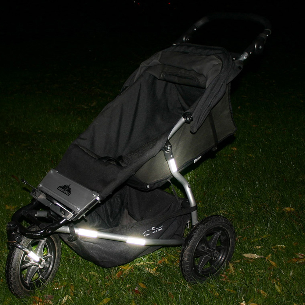 Addbaby Reflextejp 0,5m Silver