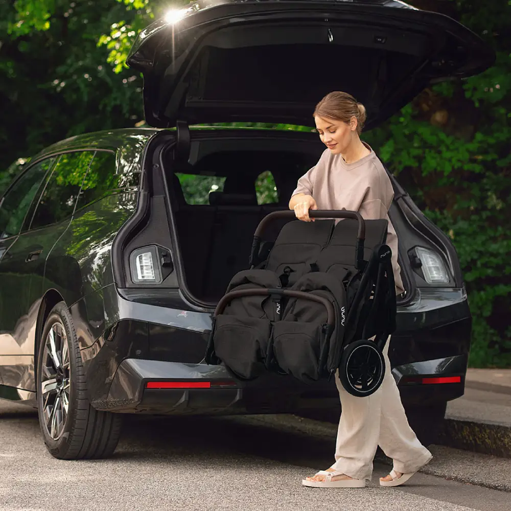 Nuna TRVL DUBL Resevagn Dubbel CAVIAR