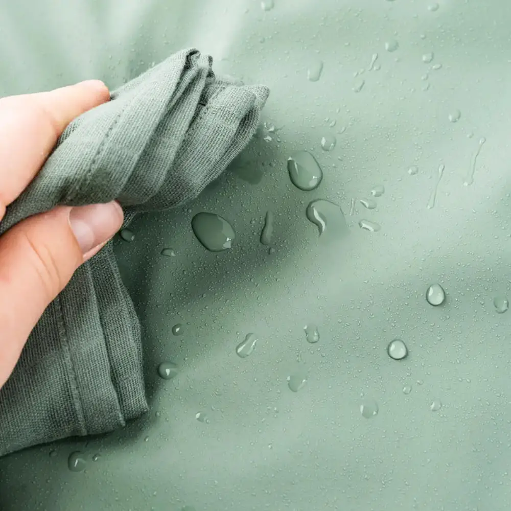 Done by Deer Portabel skötbädd Green