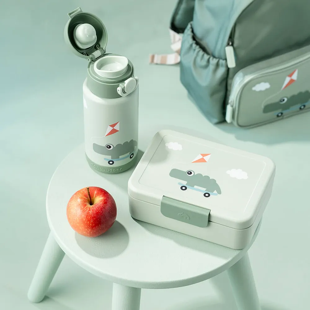 Done by Deer vattenflaska Playground Green 340 ml