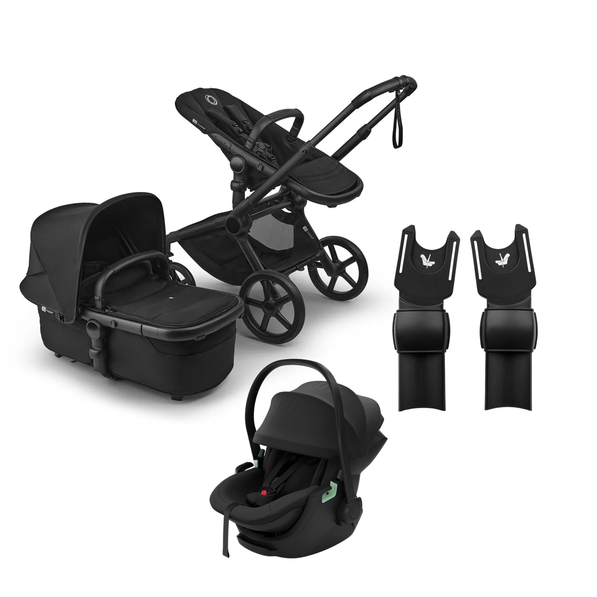 Bugaboo Fox 5 renew+Thule Maple babyskydd