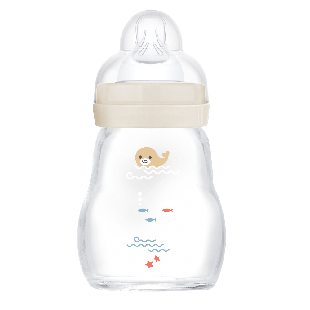 MAM Feel Good Glasflaska 170 ml Neutral 1p