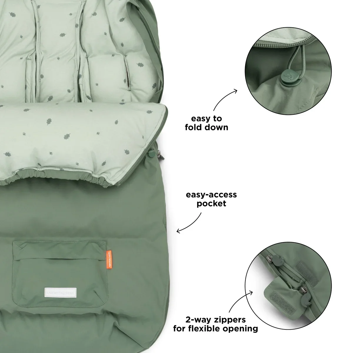 Done by Deer Åkpåse winter green