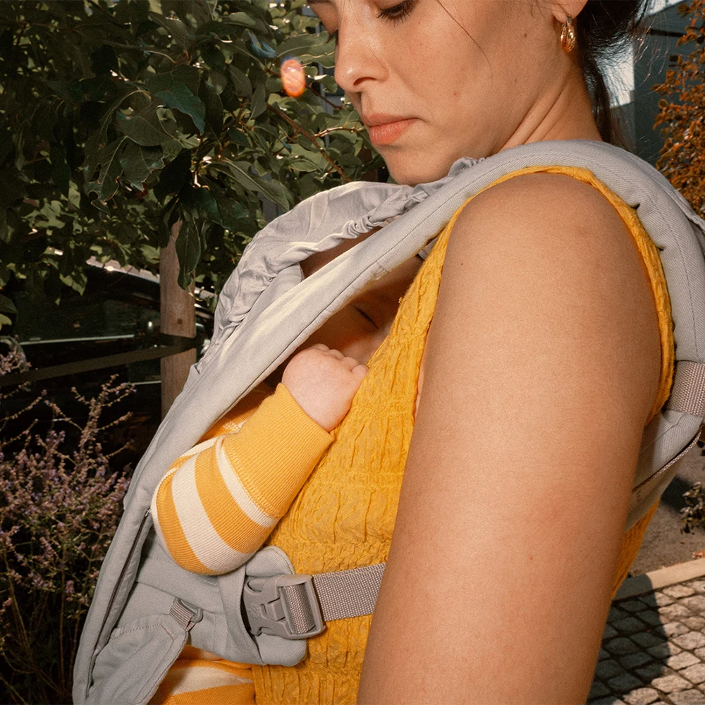 Ergobaby Omni Deluxe Cotton bärsele- Pearl Grey