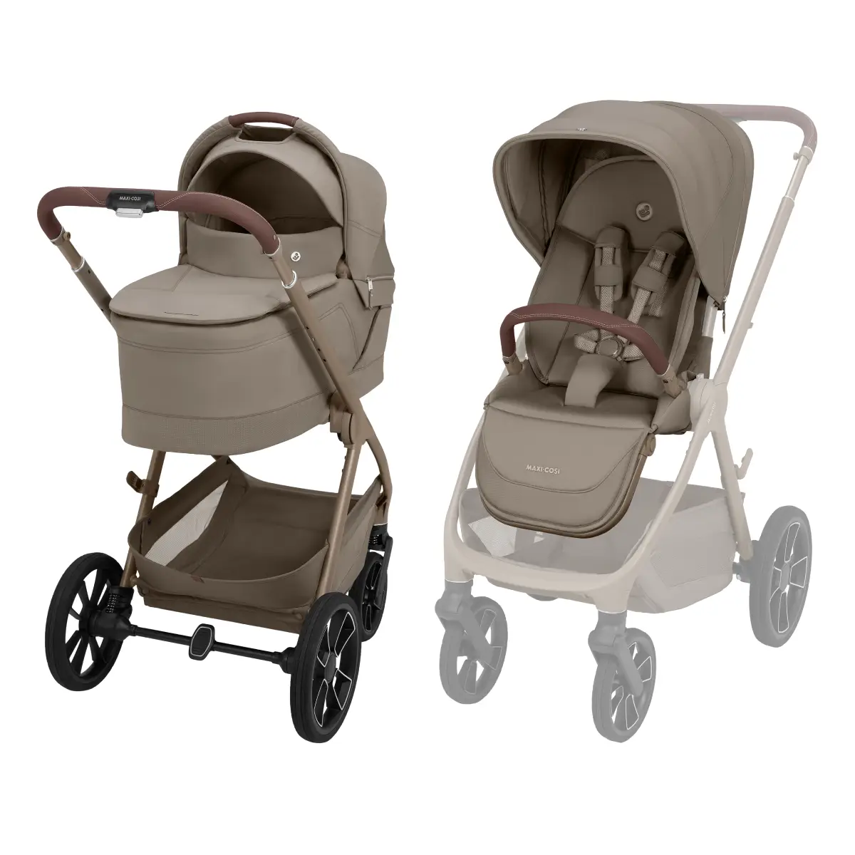 Maxi-Cosi OXFORD+ Barnvagn Oak Truffle