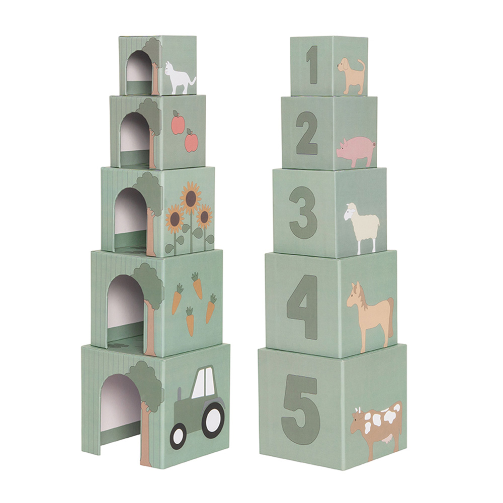 JaBaDaBaDo Stapelbar kub bondgård