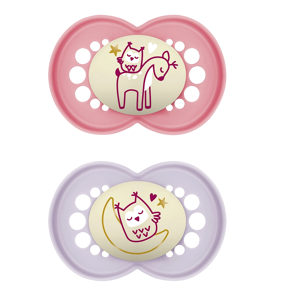 MAM Original Night 6-16 mån Silk Mix Blandade färger 2p