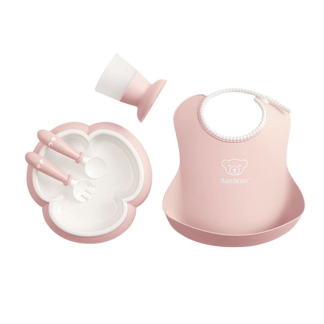 BABYBJÖRN Middagset Blekrosa