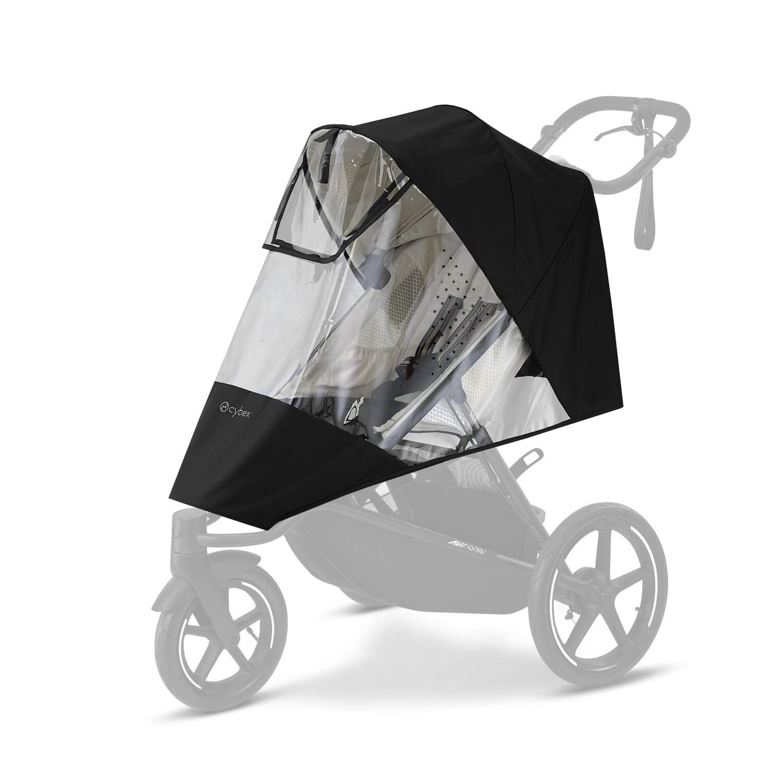 Cybex AVI SPIN regnskydd Transparent
