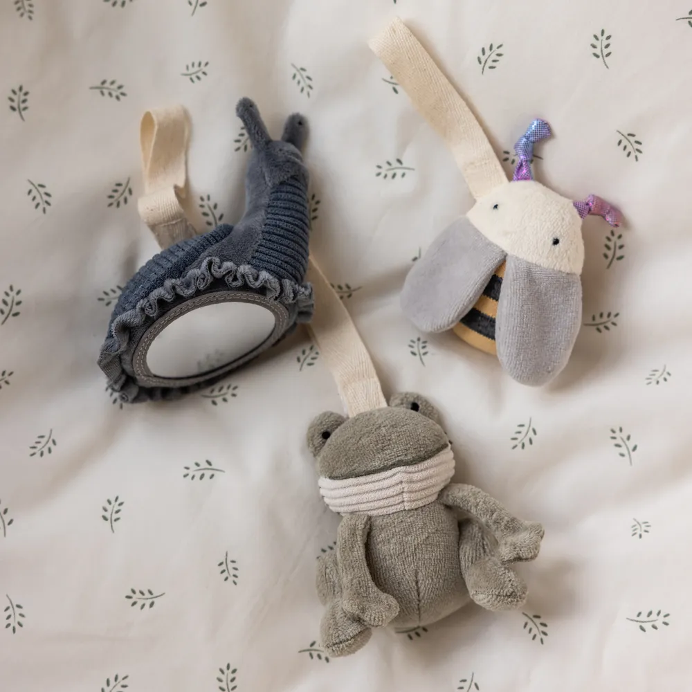 Sebra Aktivitetsleksaker 3 st Groda/bi/Snigel