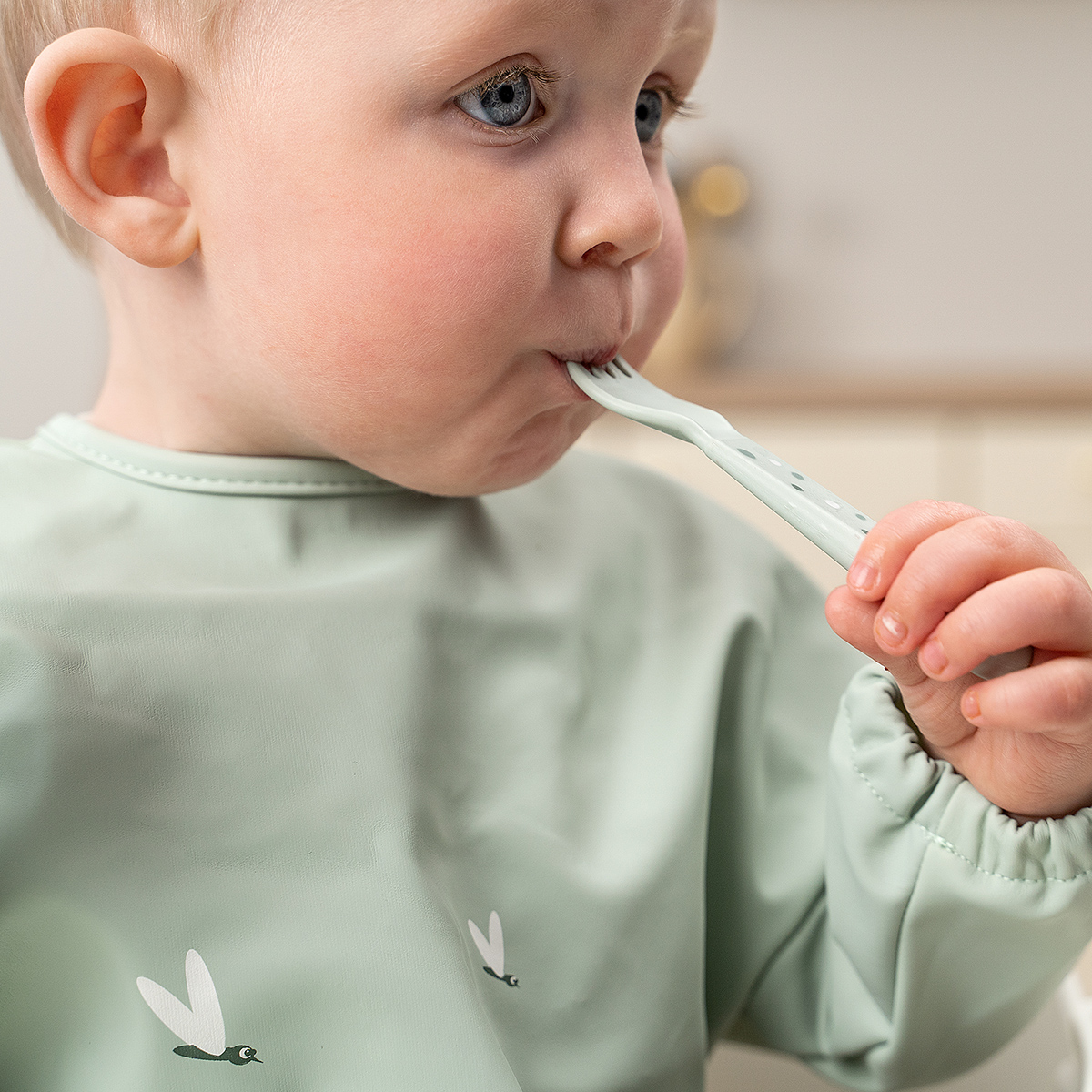 Done by Deer Foodie bestick  Happy dots Green