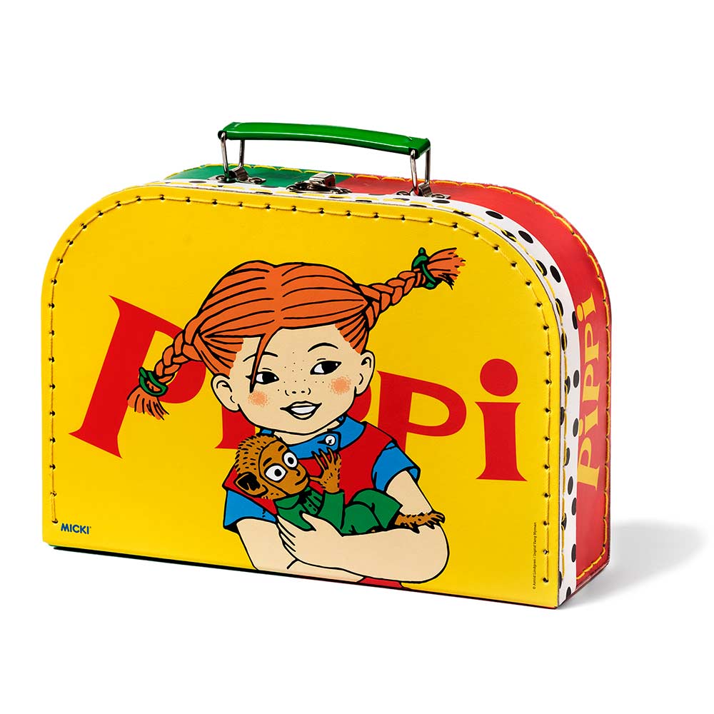 Pippi Resväska Gul 25 cm