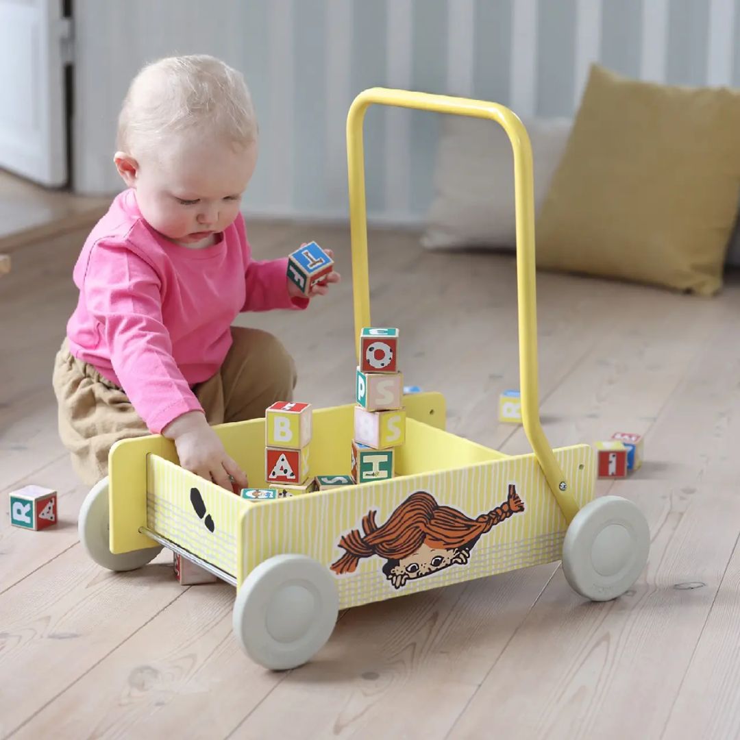 Pippi Lära gå vagn