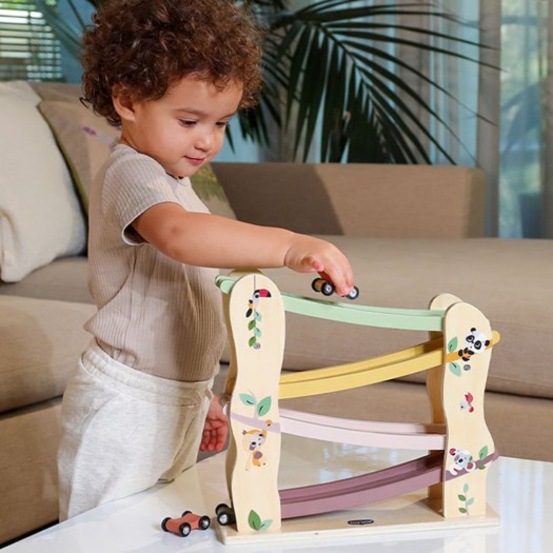 Tiny Love bilbana i trä Boho Chic