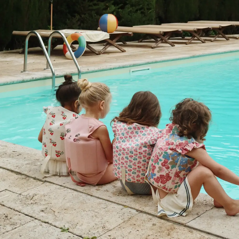 Konges Slöjd Avery simväst Marmalatta 3-6år