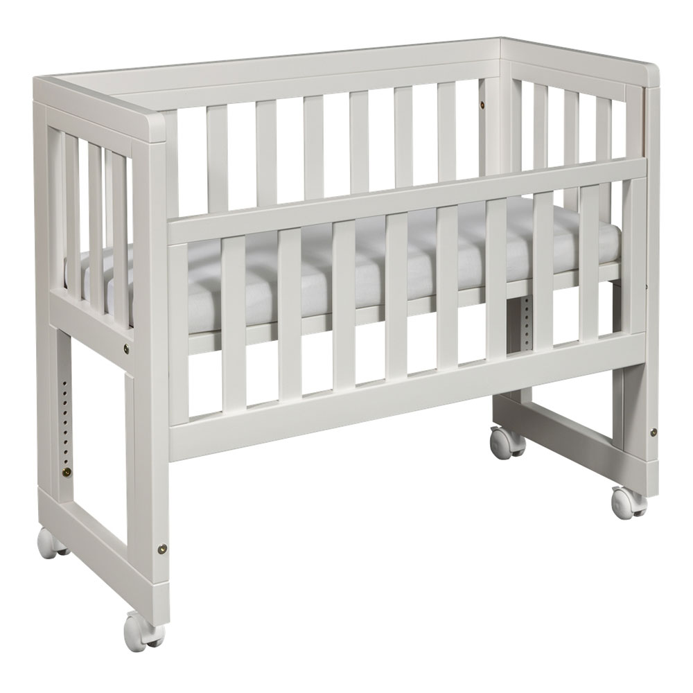 Köp Troll Bedside Crib Oslo Vit Pyret & Snäckan