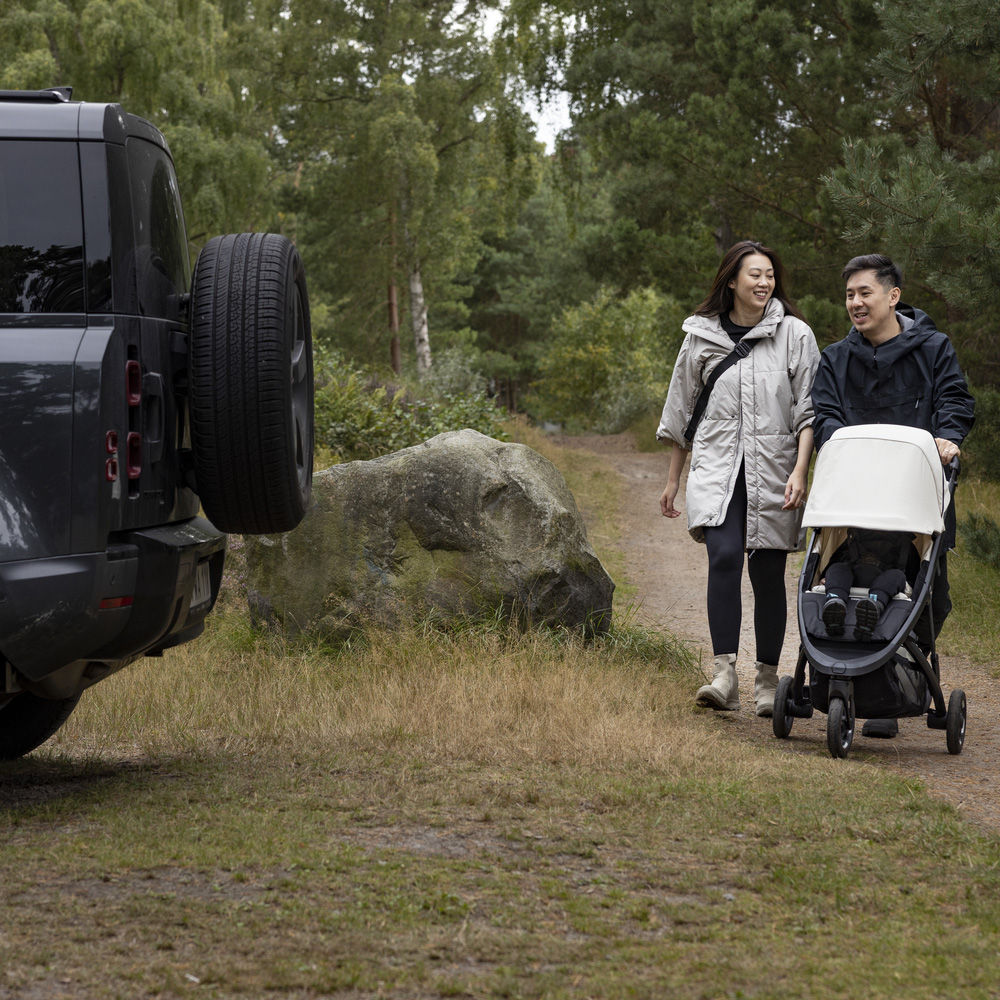 Thule Spring 2 Barnvagn Soft beige on Black