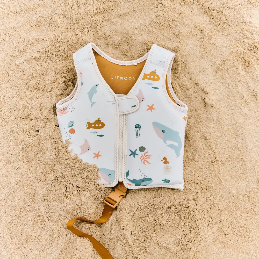 Liewood Dove Simväst Sea creature / Sandy