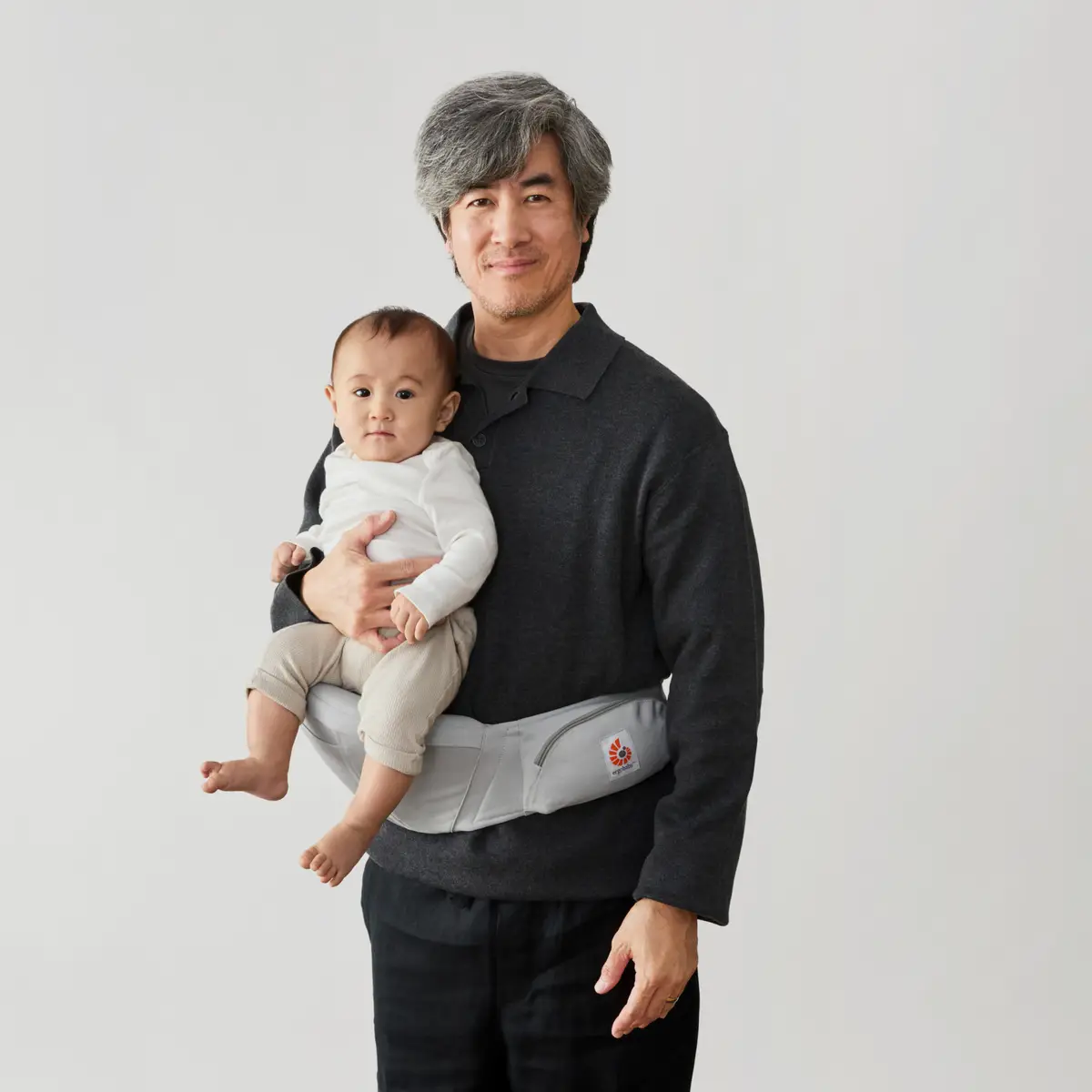 Ergobaby Lift höftsits Pearl Grey
