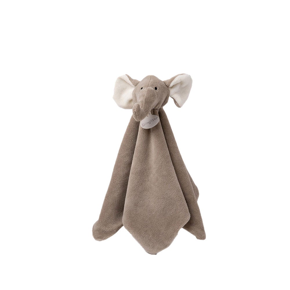 Teddykompaniet Diinglisar Organic snuttefilt Elefant