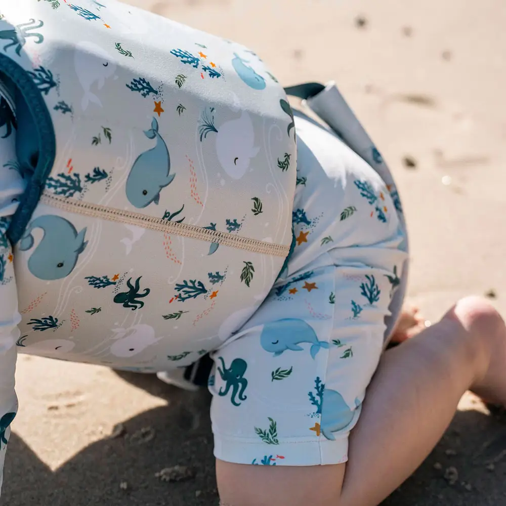 Filibabba Flytväst 1-2 år christian's whale tales