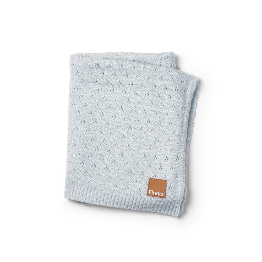 Elodie Details Pointelle Filt Bermuda Blue