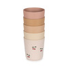 Konges Slöjd 5 Pack Cup Cherry Mix-One Size