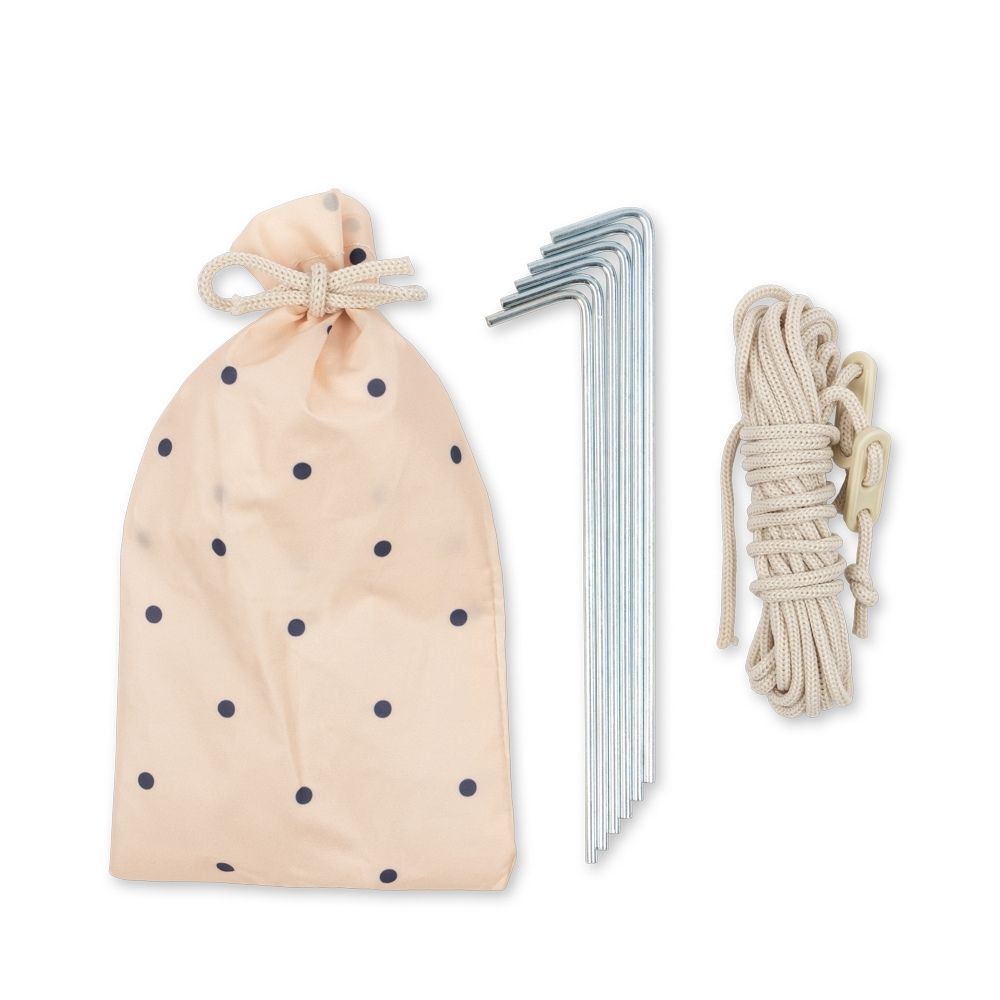 Konges Slöjd Pop up tält Uv 50+ Navy Dots