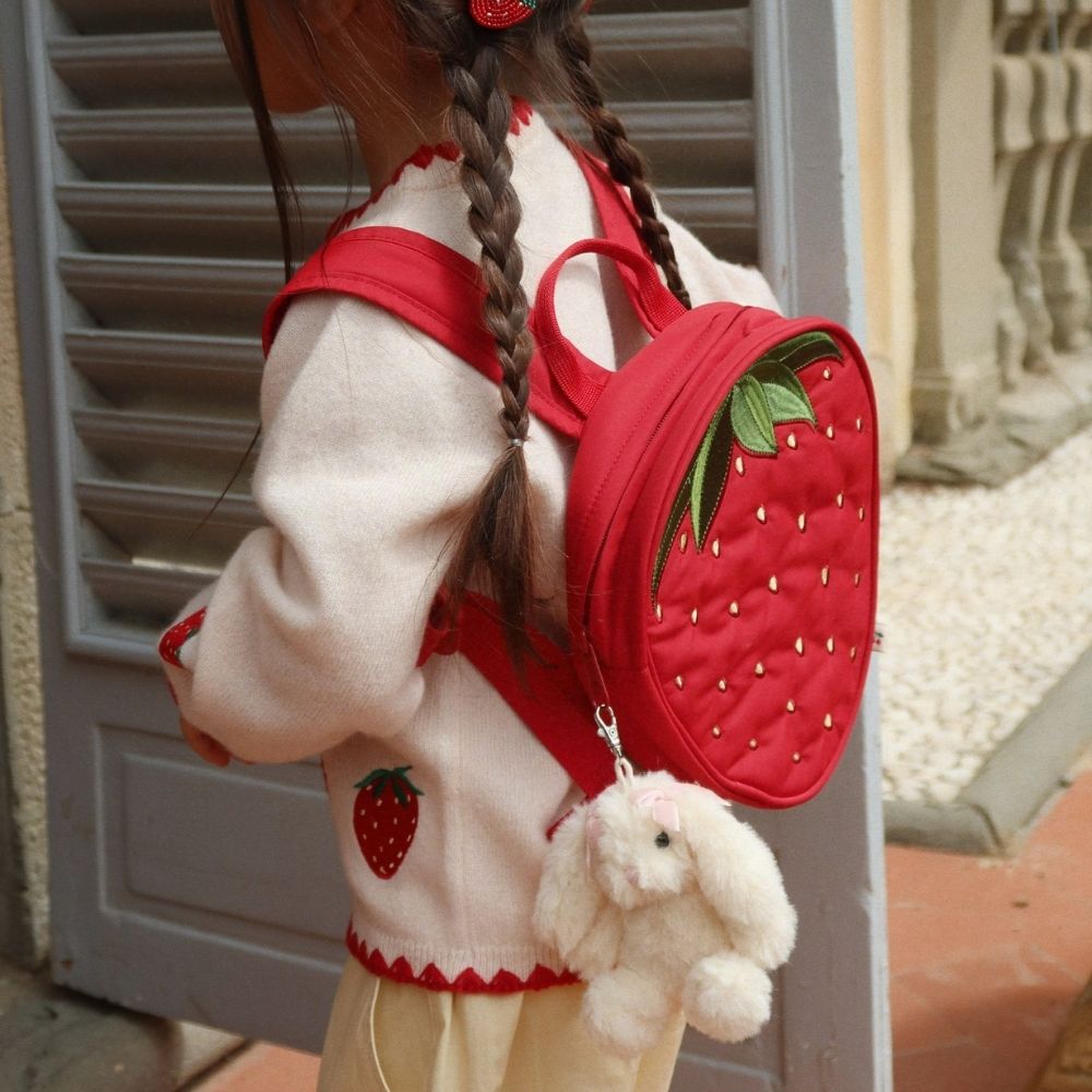 Konges Slöjd Animal Nyckelring Väska Grey Cat