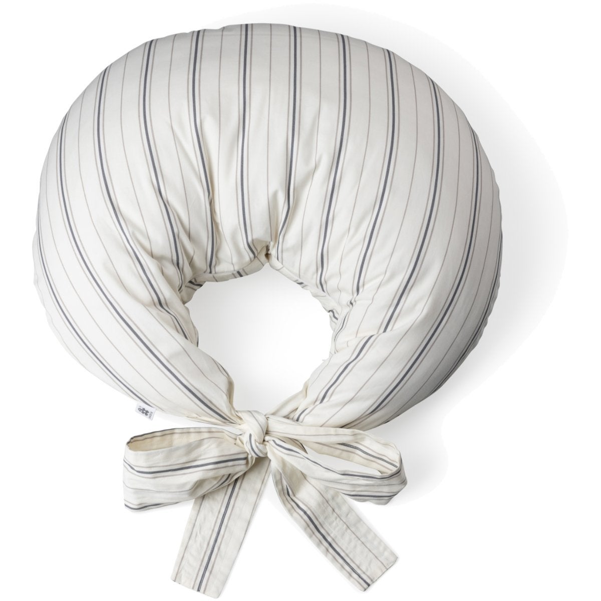 Sebra Amningskudde ekologisk bomull cream stripe
