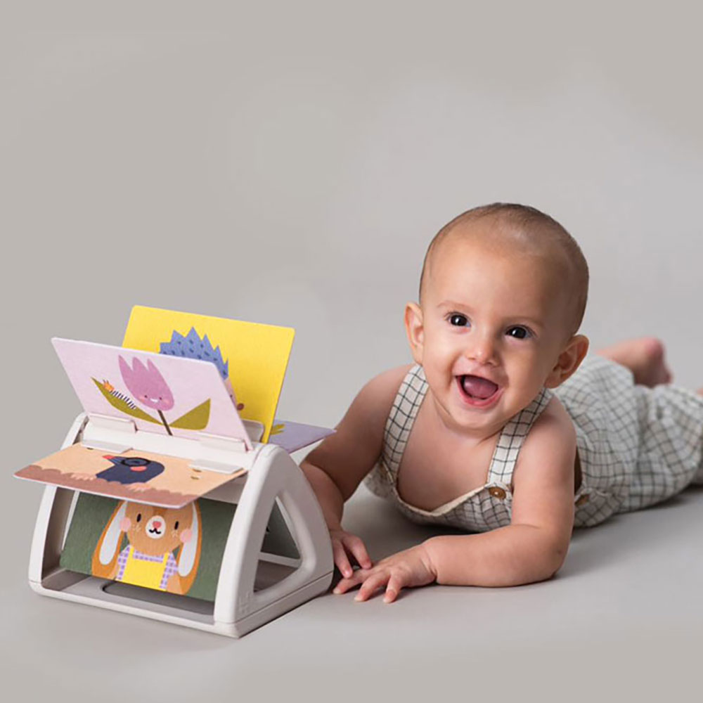 Taf Toys Tummy Time Spinning Book leksak