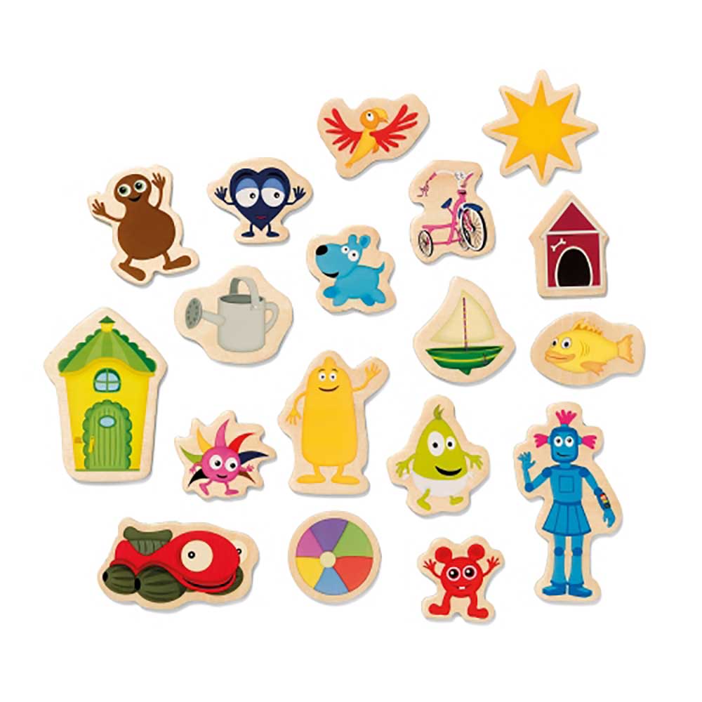 Babblarna Magnettavla Trä