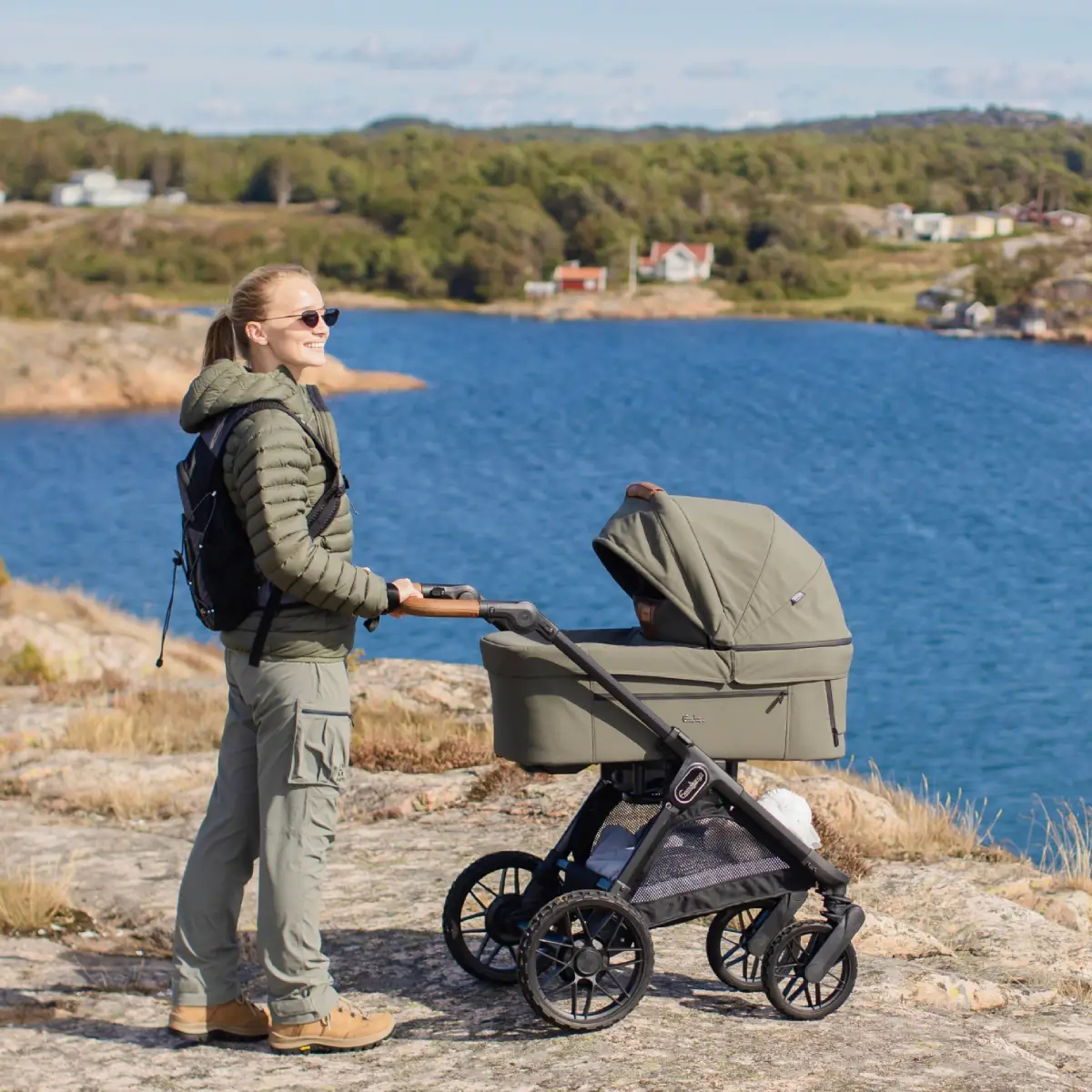 Emmaljunga Sento pro Flat+ Outdoor Green